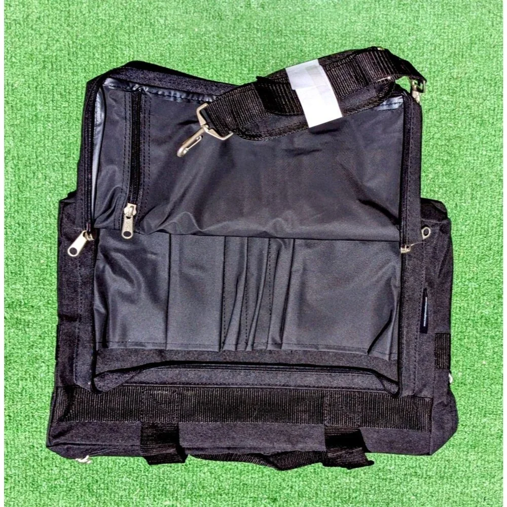 Messenger Carry Case Computer Laptop Shoulder Strap Bag Multipocket Handbag NIP